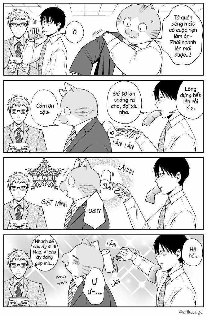 Công Ty Làm Việc Cùng Với Mèo Chapter 1 trang 5