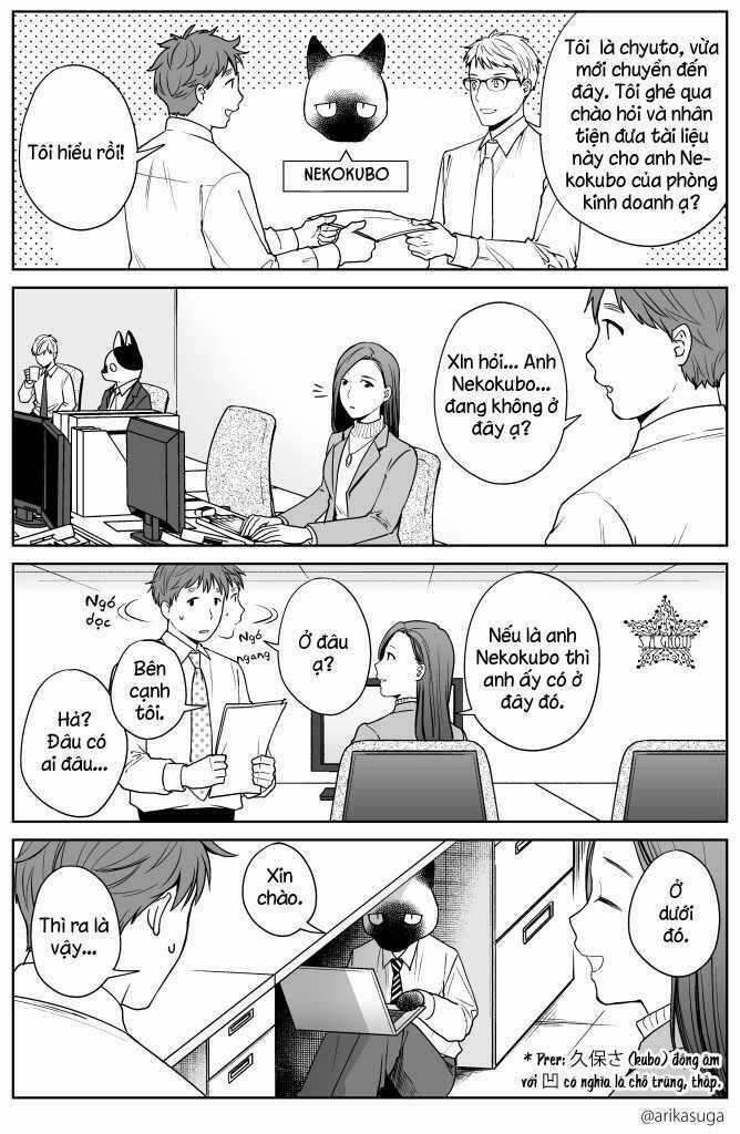 Công Ty Làm Việc Cùng Với Mèo Chapter 1 trang 8