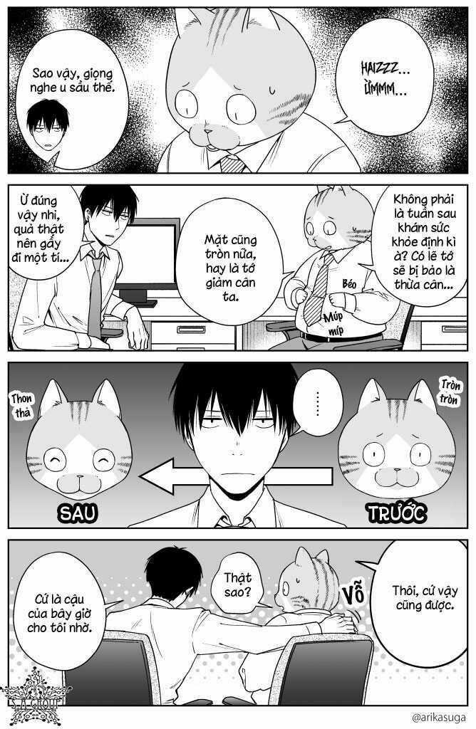 Công Ty Làm Việc Cùng Với Mèo Chapter 1 trang 9