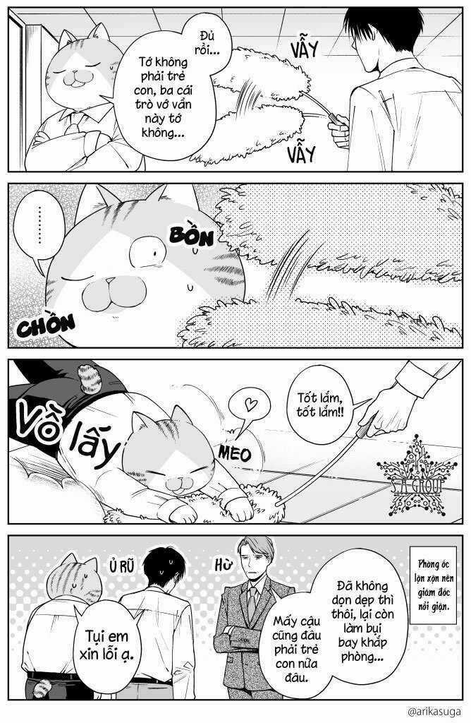 Công Ty Làm Việc Cùng Với Mèo Chapter 2 trang 11