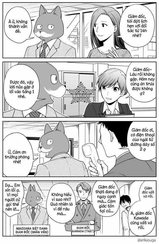 Công Ty Làm Việc Cùng Với Mèo Chapter 2 trang 4