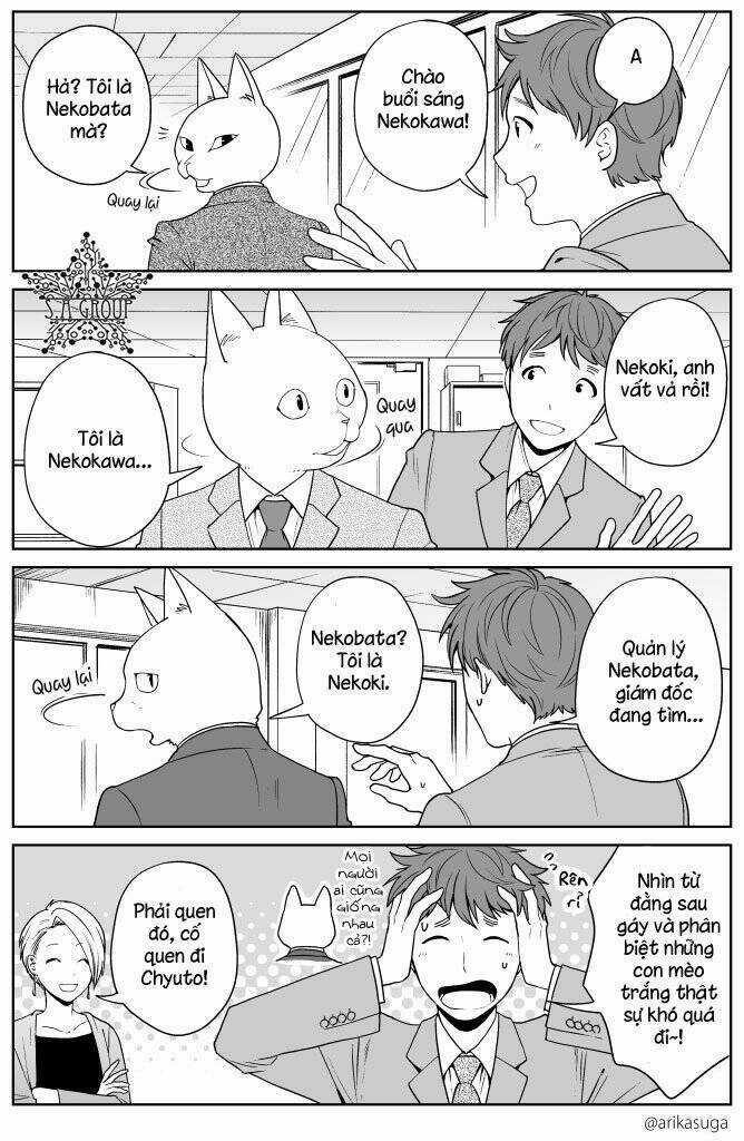 Công Ty Làm Việc Cùng Với Mèo Chapter 2 trang 8