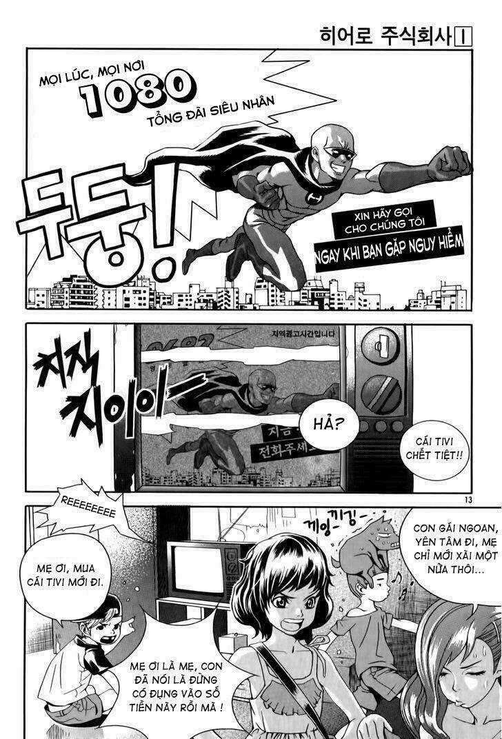 Công Ty Siêu Nhân Chapter 1 trang 12