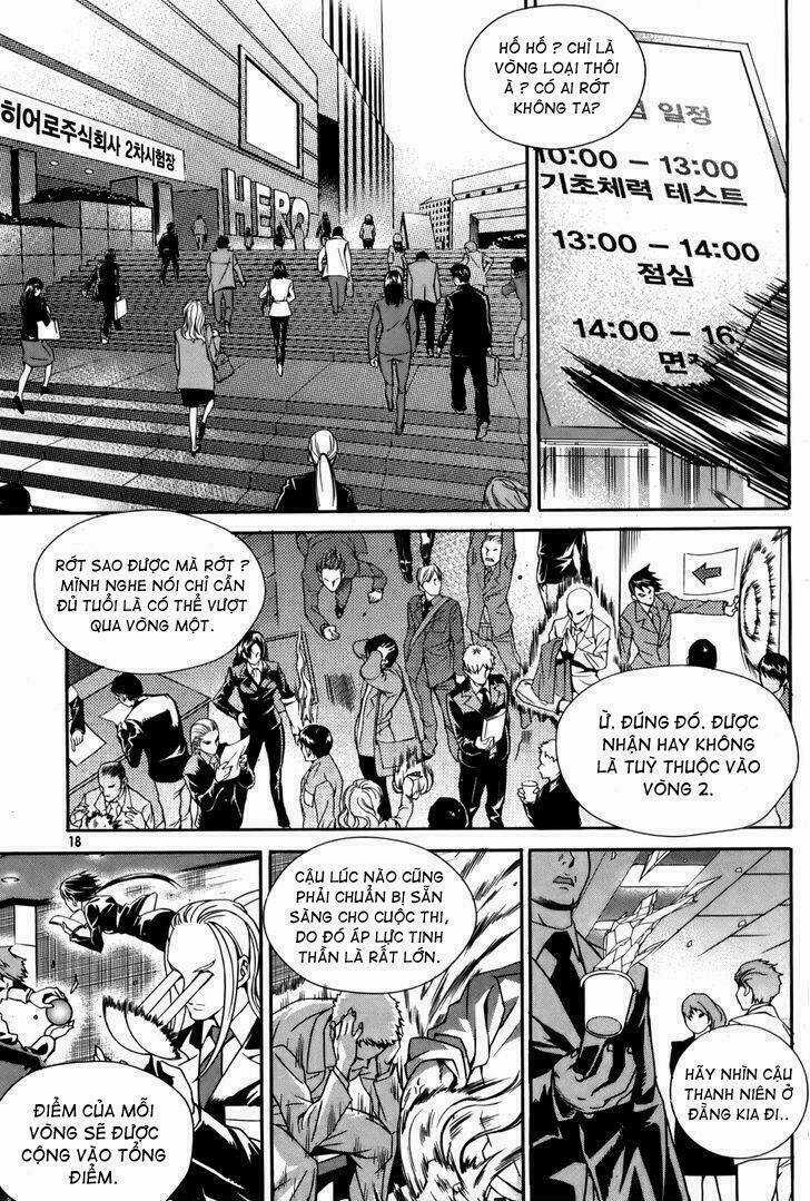 Công Ty Siêu Nhân Chapter 1 trang 17