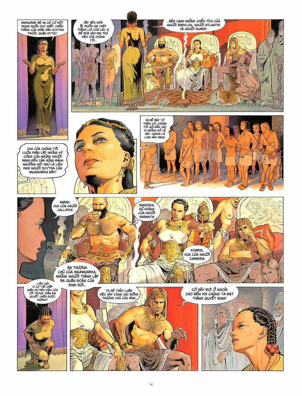 Conquests - Chiến Chinh Chapter 1 trang 11