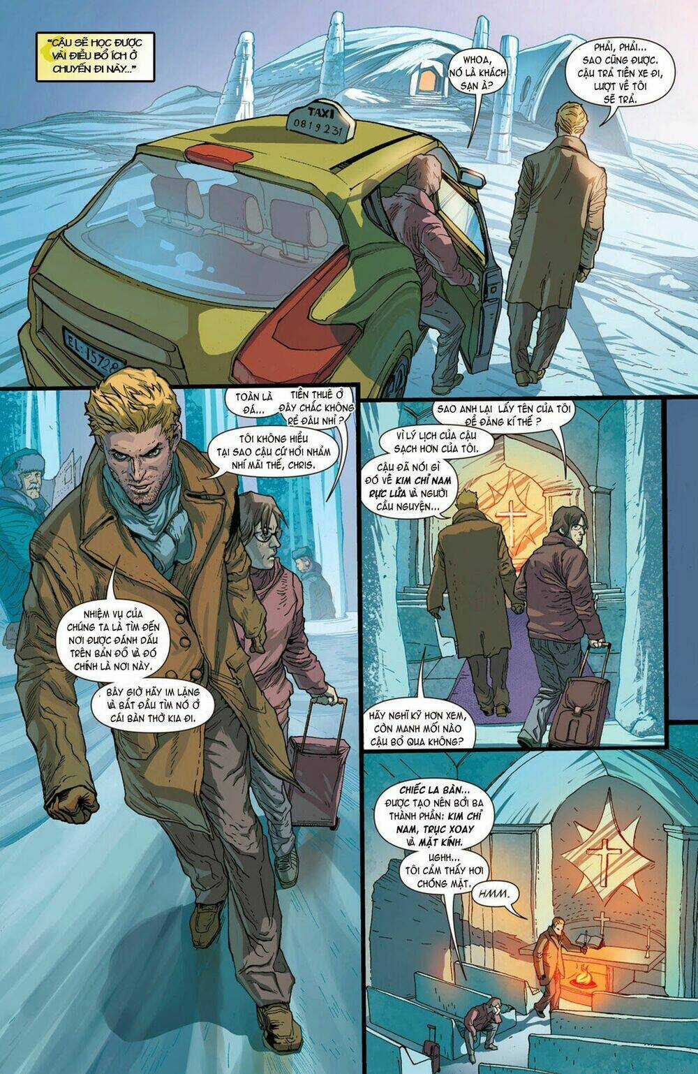 Constantine New 52 Chapter 1 trang 12