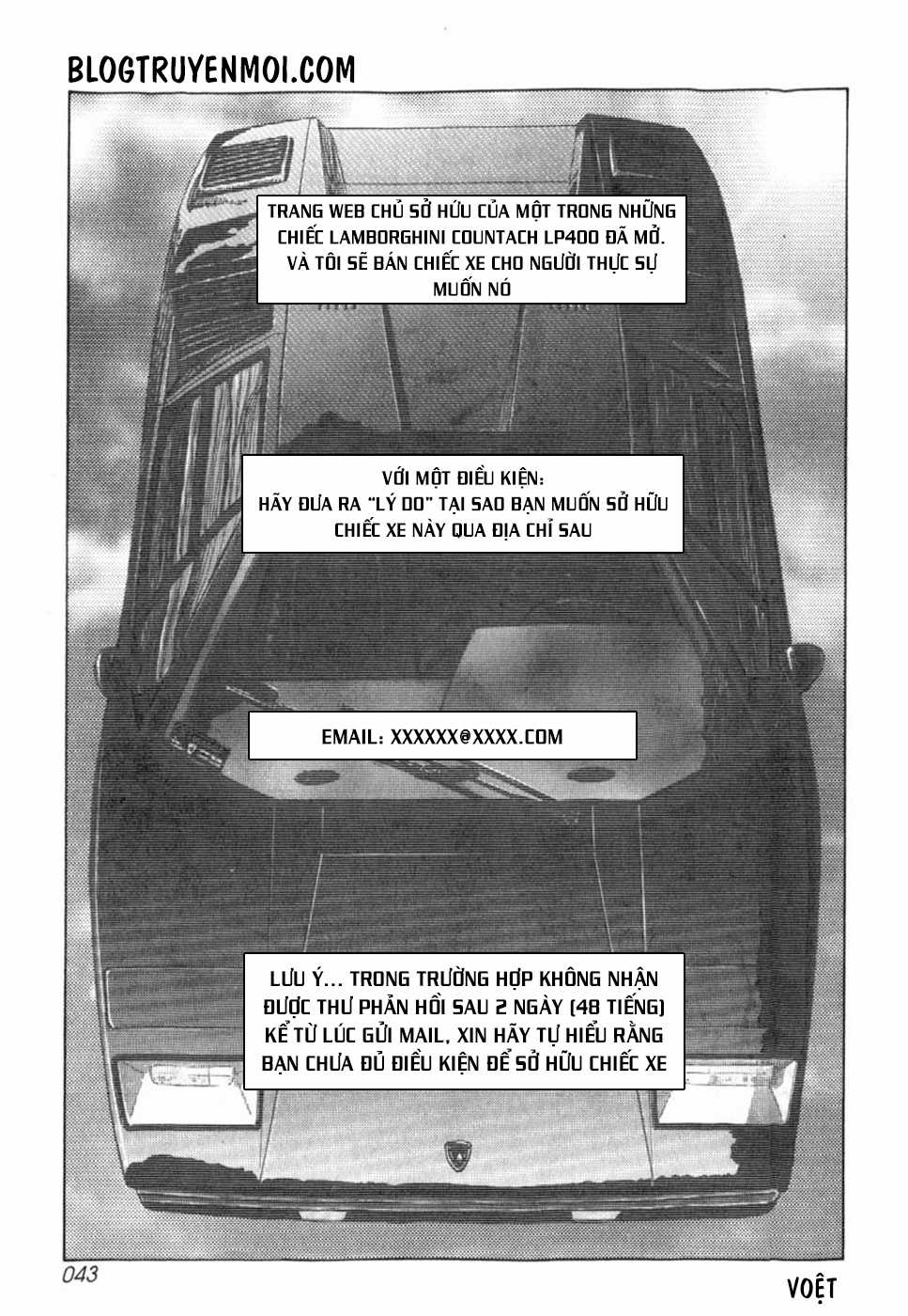 Countach Chapter 25 trang 43