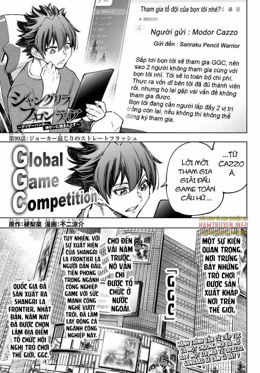Crappy Game Hunter Challenges God-Tier Game Chapter 99 trang 1