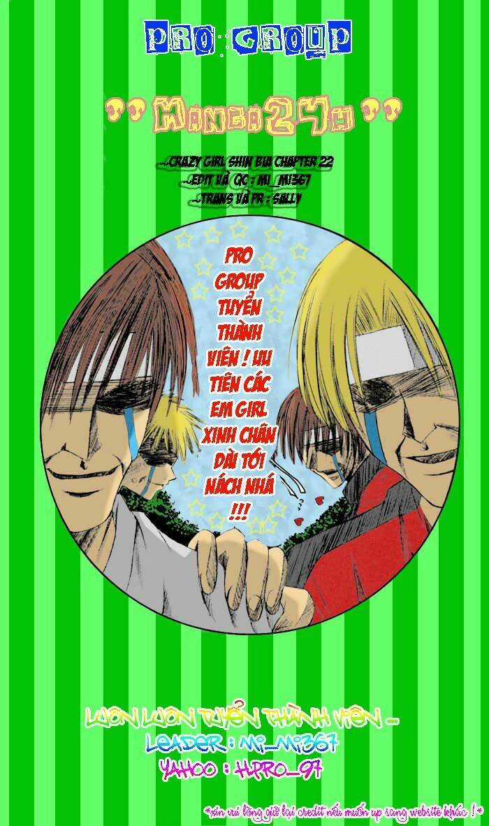 Crazy Girl Shin Bia - Nữ Hoàng Rắc Rối Chapter 22 trang 0