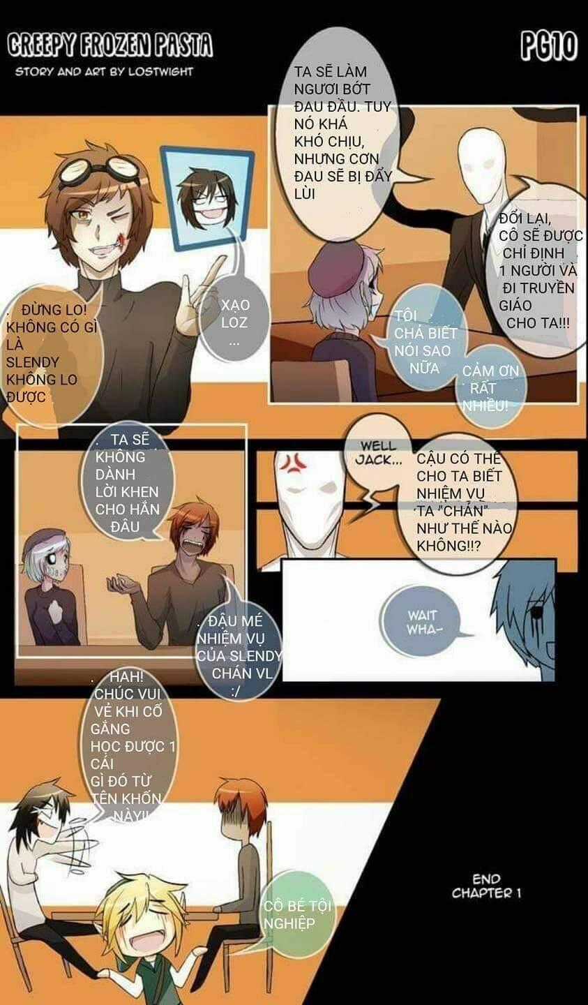 Creepy Frozen Pasta Chapter 1 trang 10