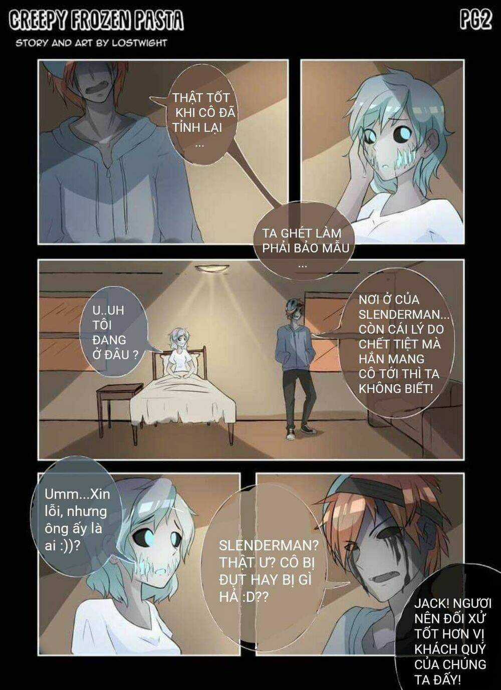 Creepy Frozen Pasta Chapter 1 trang 2