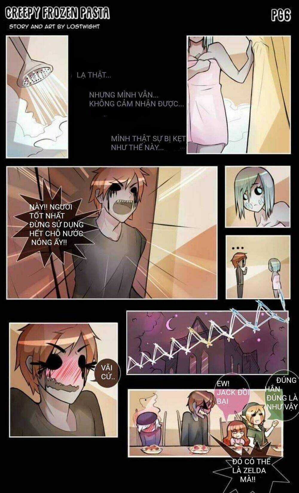 Creepy Frozen Pasta Chapter 1 trang 6