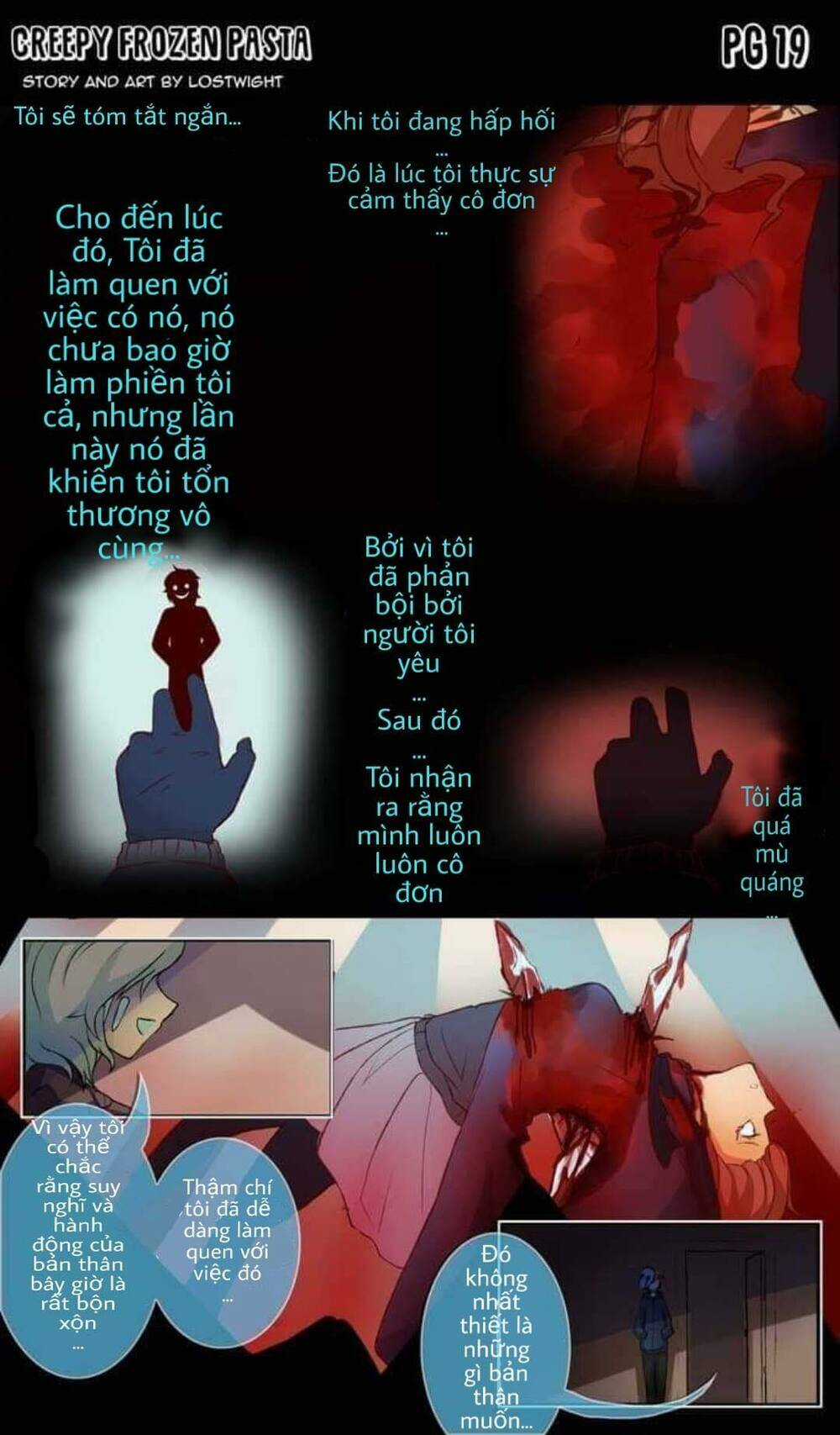 Creepy Frozen Pasta Chapter 2 trang 9