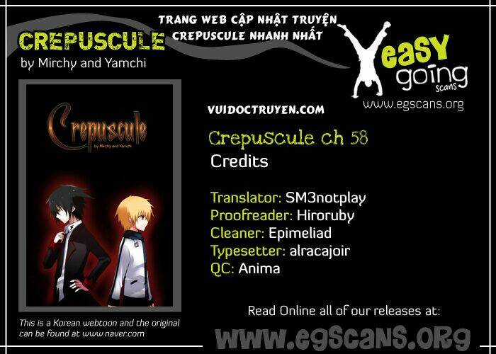 Crepuscule Chapter 58 trang 0