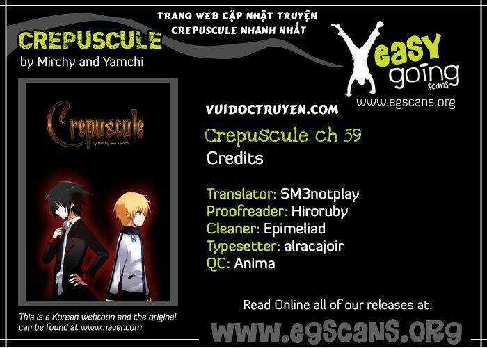 Crepuscule Chapter 59 trang 0