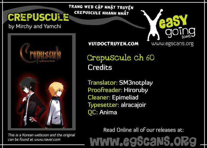Crepuscule Chapter 60 trang 0