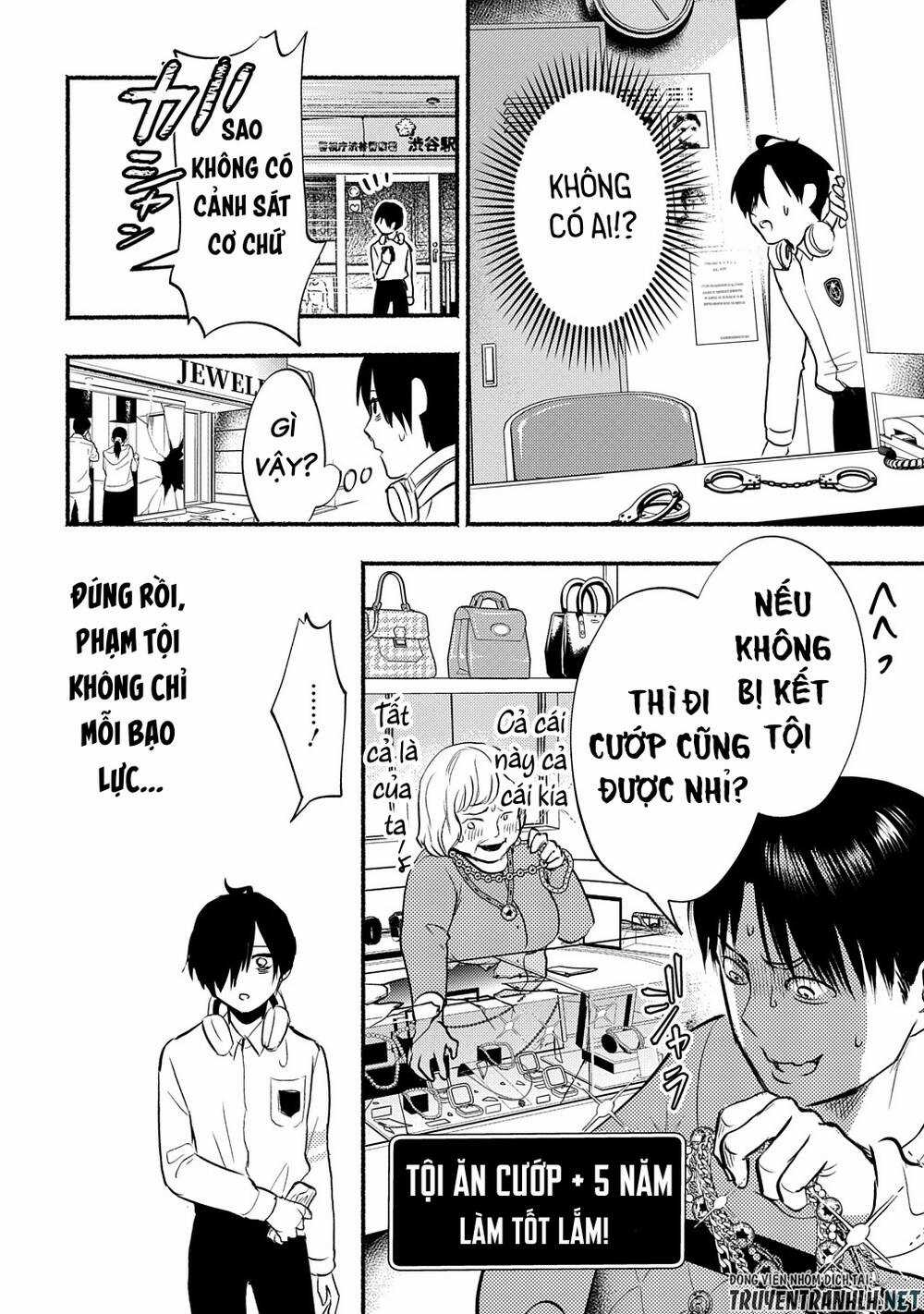 Crime Game – Houritsu No Nai Sekai Chapter 1 trang 37