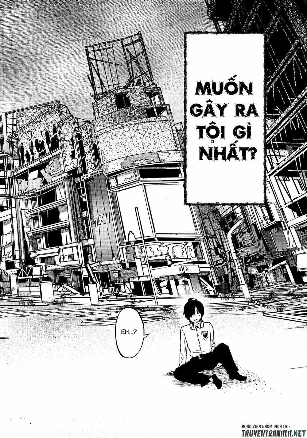 Crime Game – Houritsu No Nai Sekai Chapter 1 trang 5