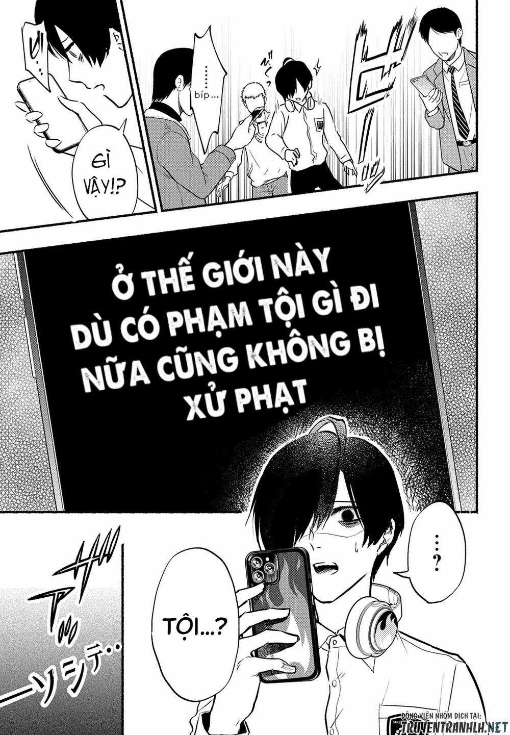 Crime Game – Houritsu No Nai Sekai Chapter 1 trang 8