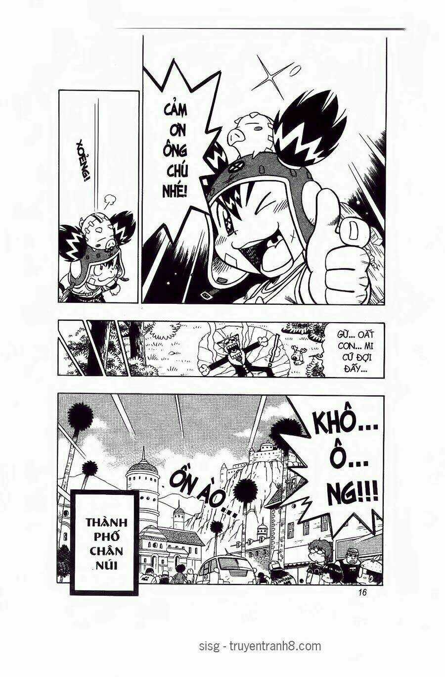 Croket - Cuộc Phiêu Lưu Của Croket Chapter 1 trang 10