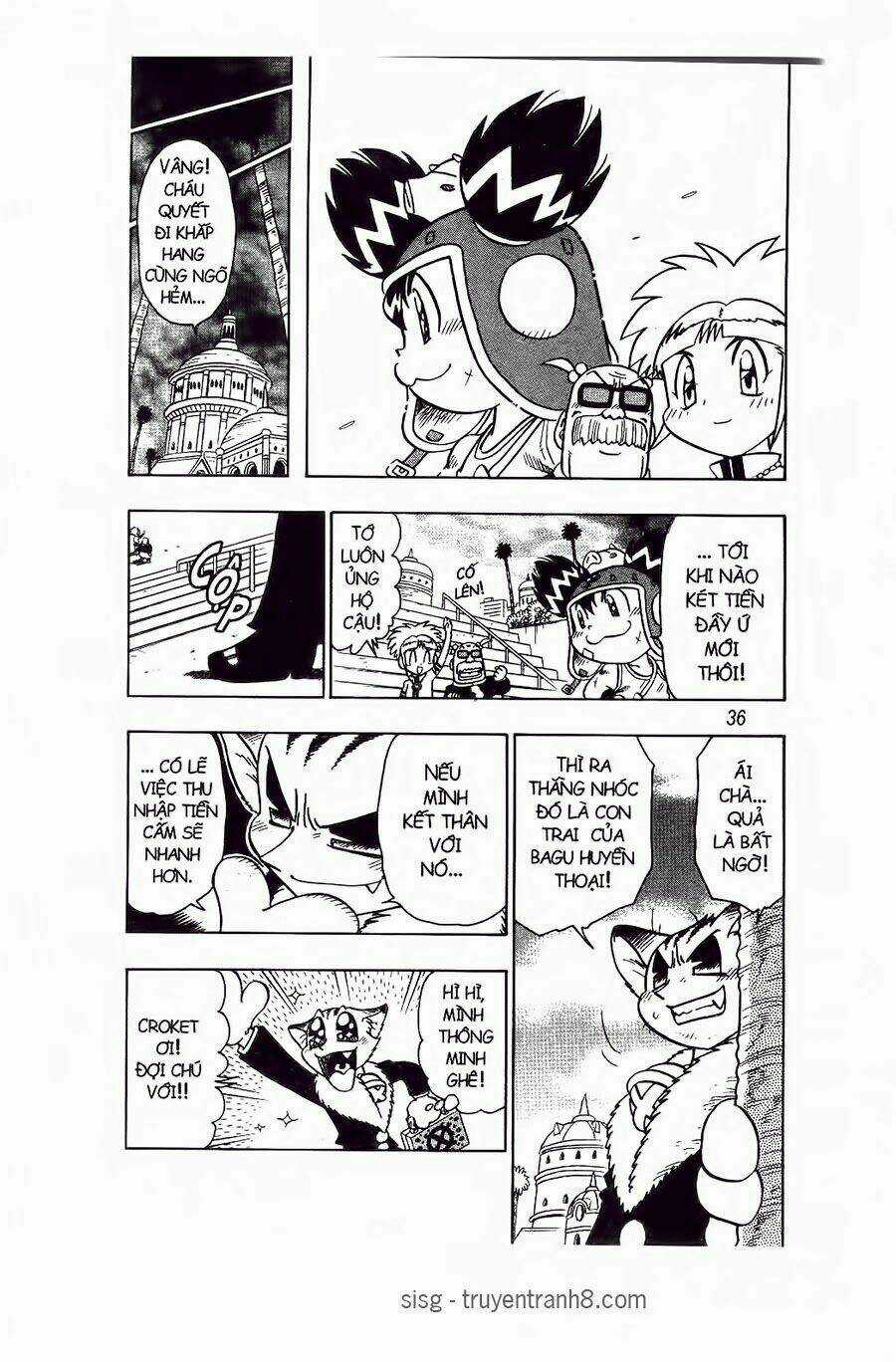 Croket - Cuộc Phiêu Lưu Của Croket Chapter 1 trang 30