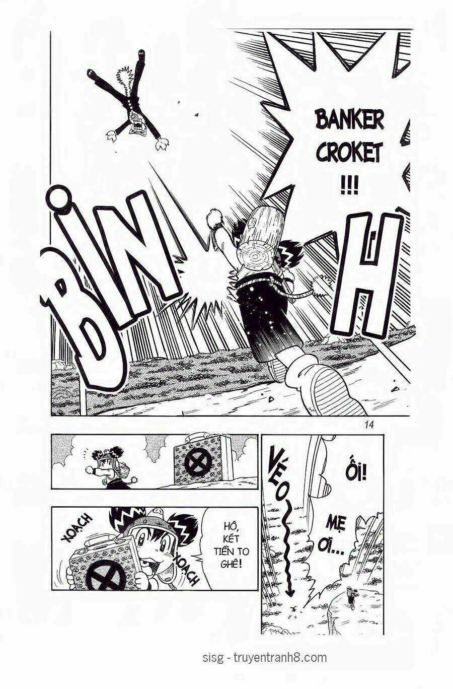 Croket - Cuộc Phiêu Lưu Của Croket Chapter 1 trang 8