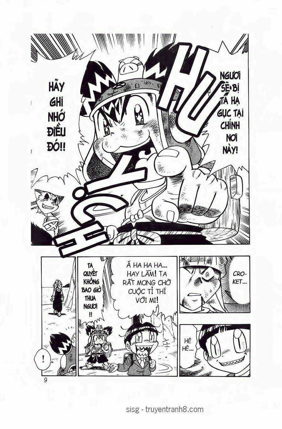 Croket - Cuộc Phiêu Lưu Của Croket Chapter 11 trang 5