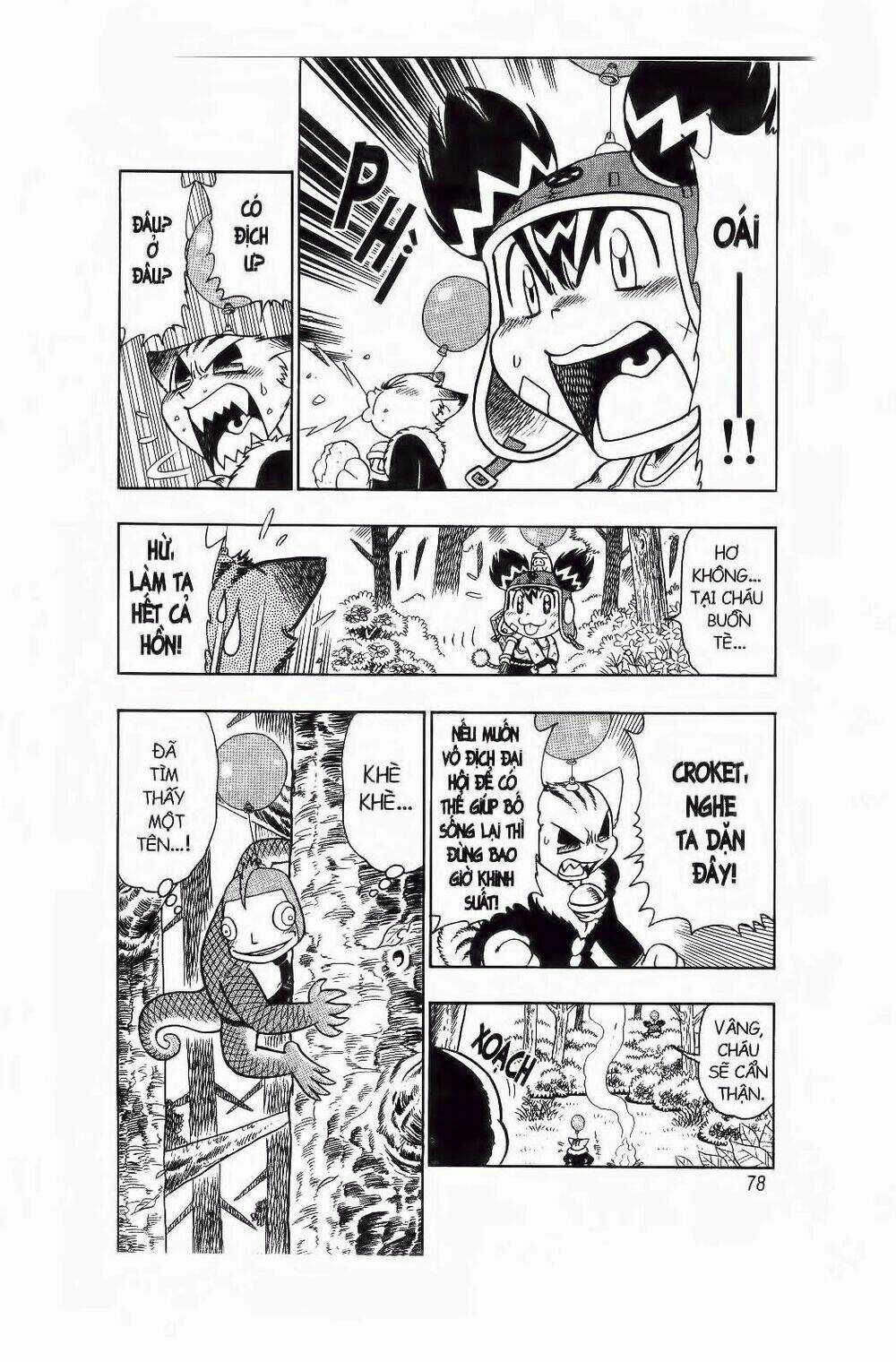 Croket - Cuộc Phiêu Lưu Của Croket Chapter 3 trang 2