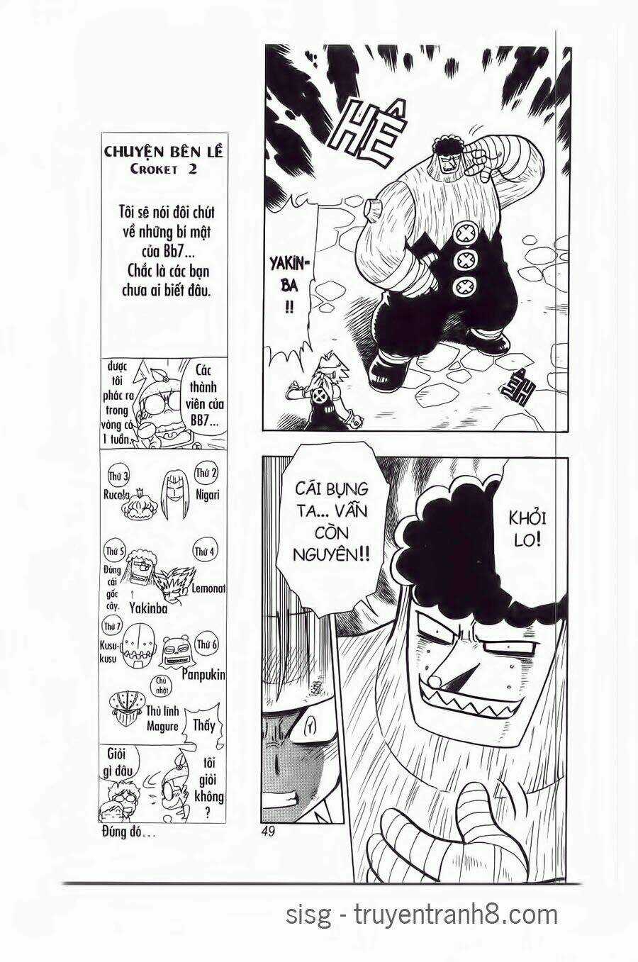 Croket - Cuộc Phiêu Lưu Của Croket Chapter 47 trang 9