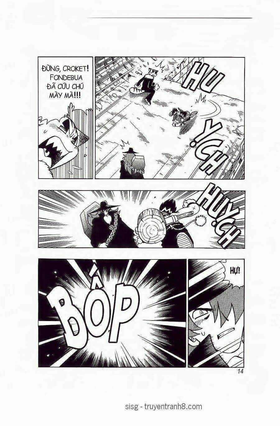 Croket - Cuộc Phiêu Lưu Của Croket Chapter 6 trang 8