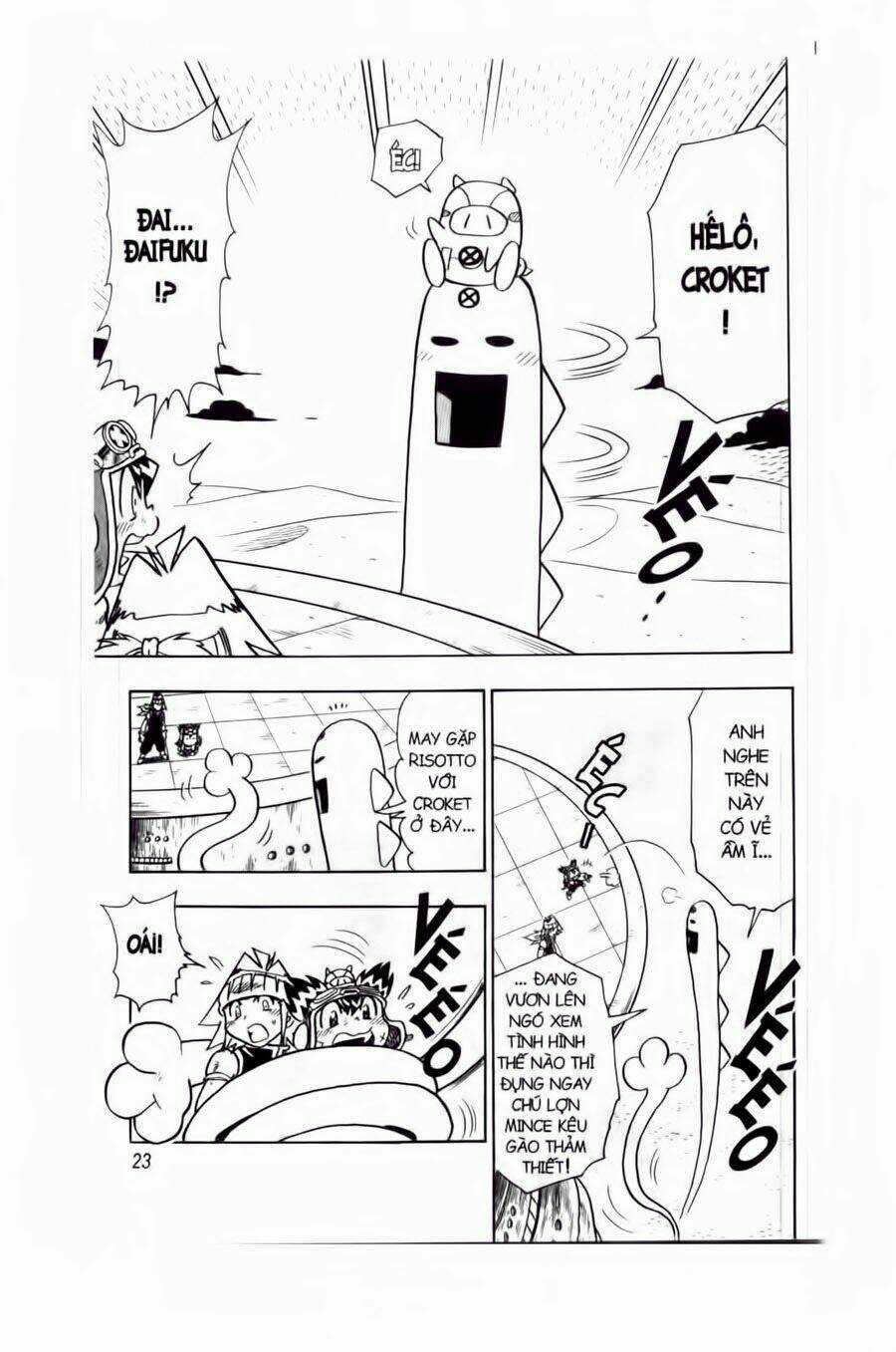 Croket - Cuộc Phiêu Lưu Của Croket Chapter 61 trang 19