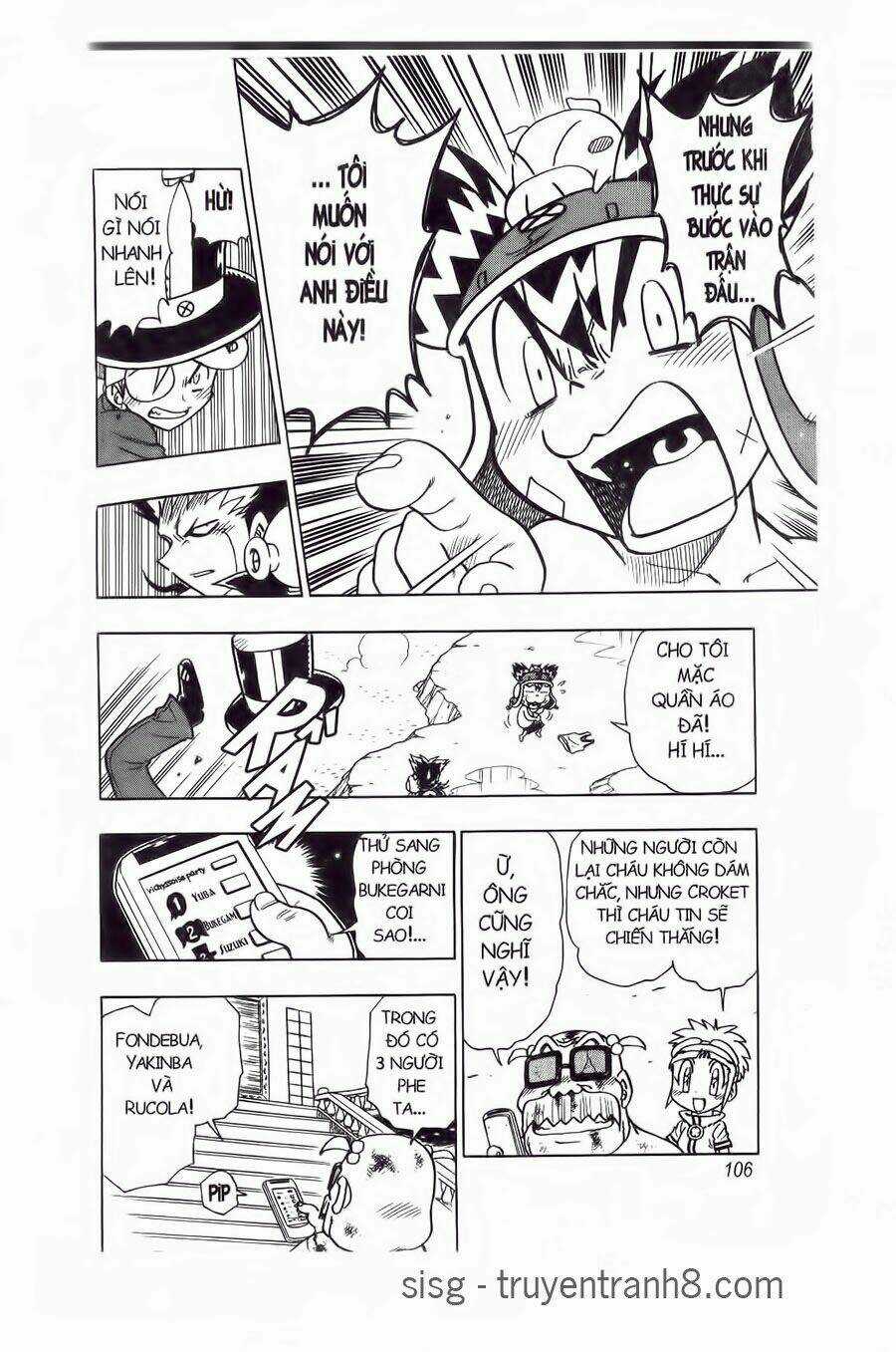 Croket - Cuộc Phiêu Lưu Của Croket Chapter 68 trang 31