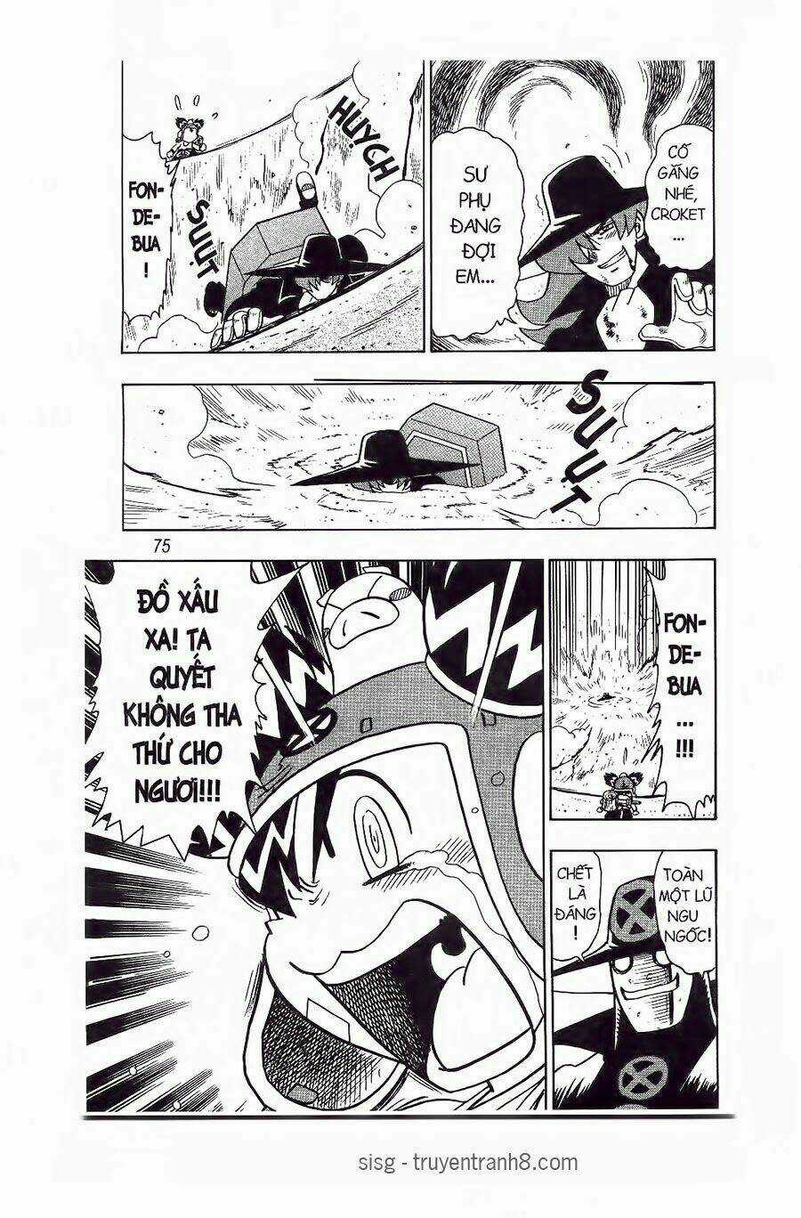 Croket - Cuộc Phiêu Lưu Của Croket Chapter 7 trang 33