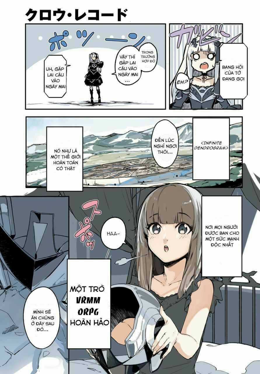 Crow Record: Infinite Dendrogram Another Chapter 1 trang 3