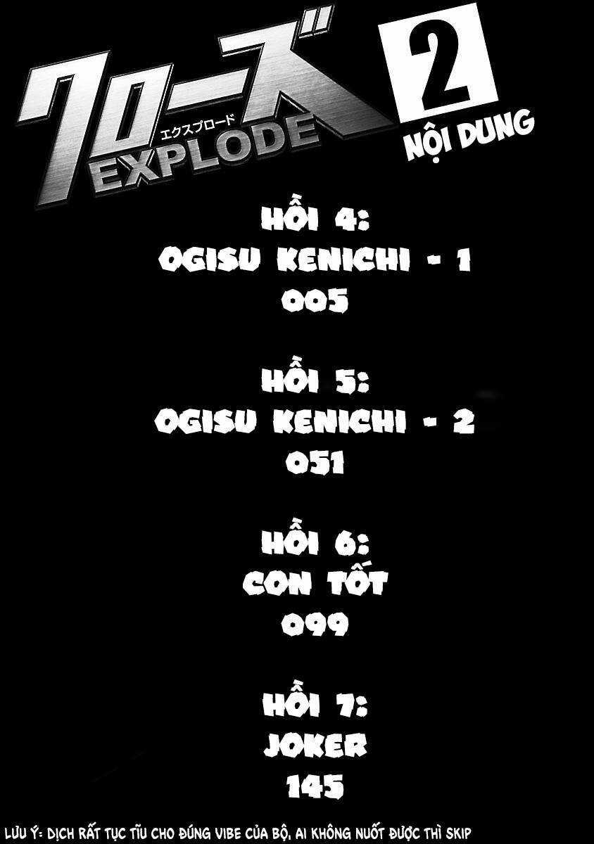 Crows Explode Chapter 4 trang 4