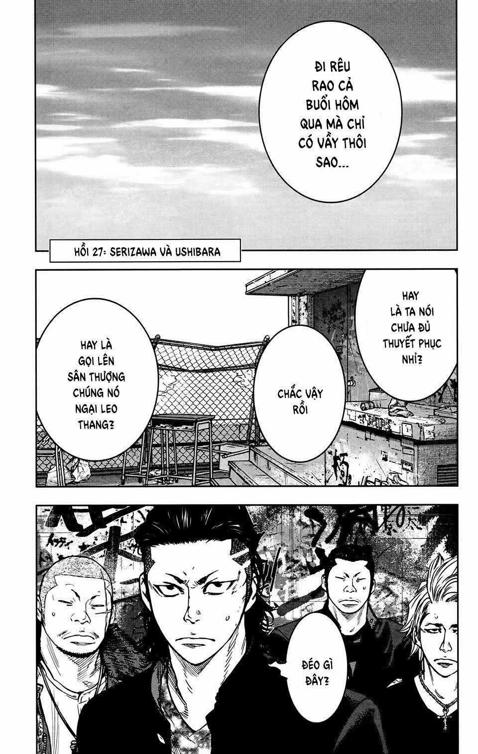 Crows Zero 2 Chapter 27 trang 0