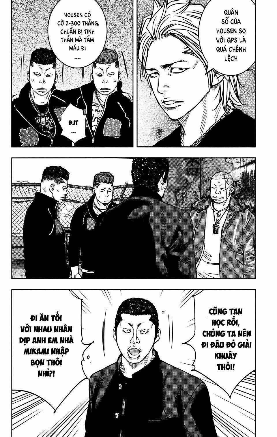 Crows Zero 2 Chapter 27 trang 8