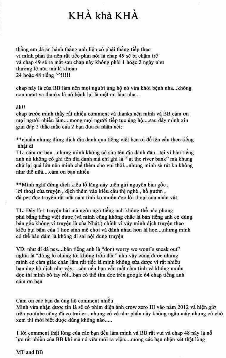 Crows Chapter 48 trang 46