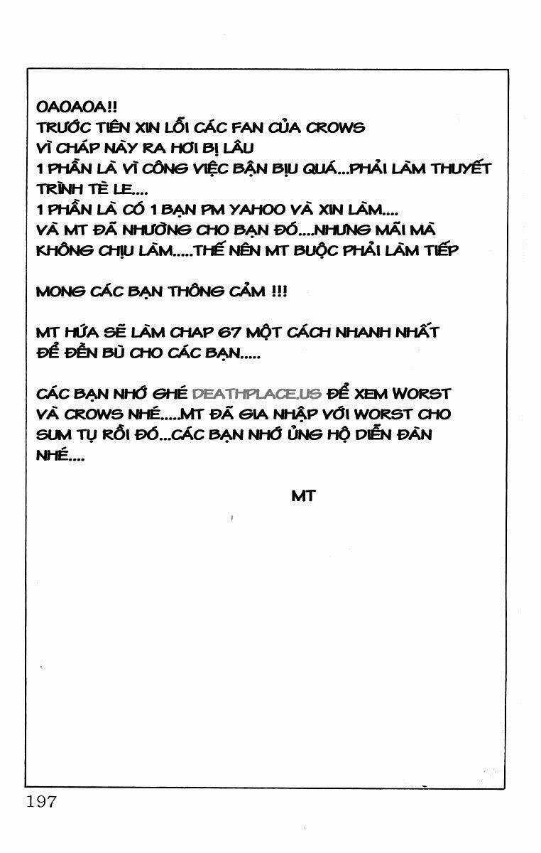 Crows Chapter 66 trang 2