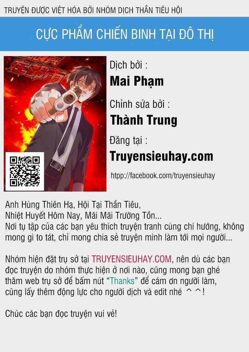 Cực Phẩm Chiến Binh Tại Đô Thị Chapter 1 trang 0