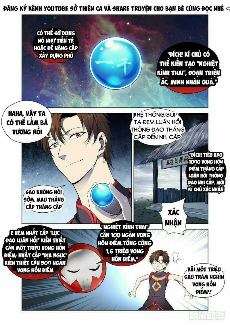 Cực Phẩm Diêm La Hệ Thống Chương 6 trang 2