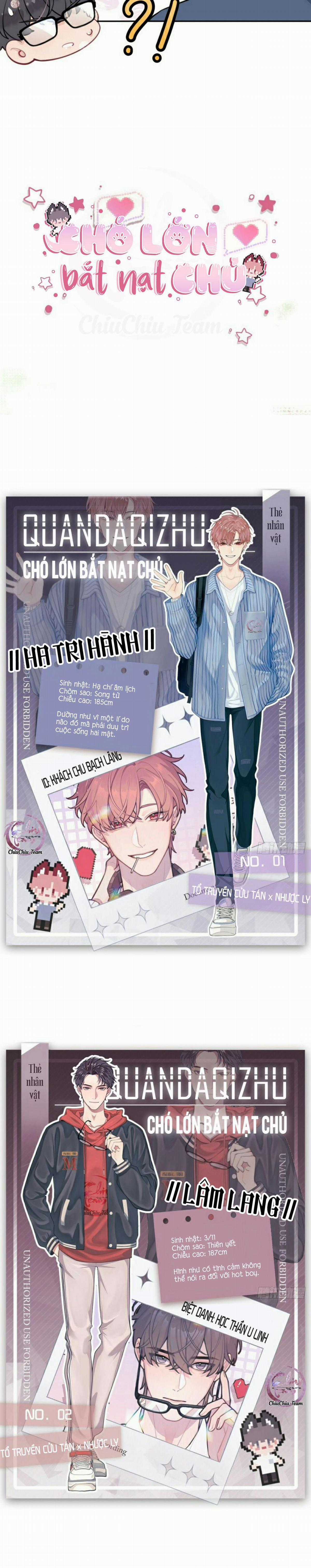 Cún Bự Ăn Hiếp Chủ Chapter 0 trang 5