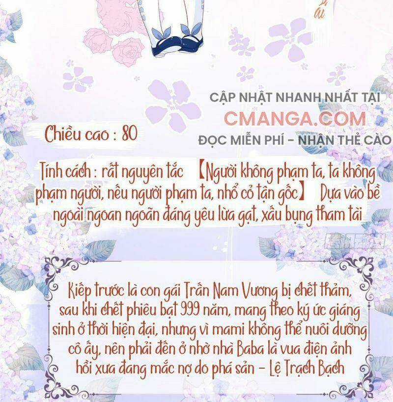 Cưng Chiều Đại Lão 3 Tuổi Rưỡi Chapter 0 trang 2