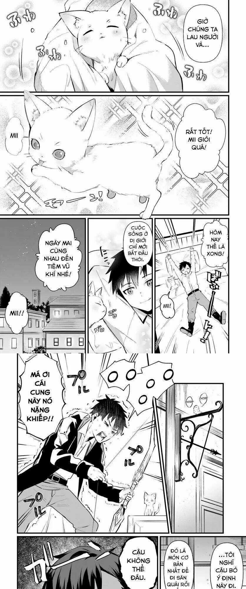 Cùng Mèo Cưng Chiến Khắp Dị Giới Chapter 1.2 trang 13