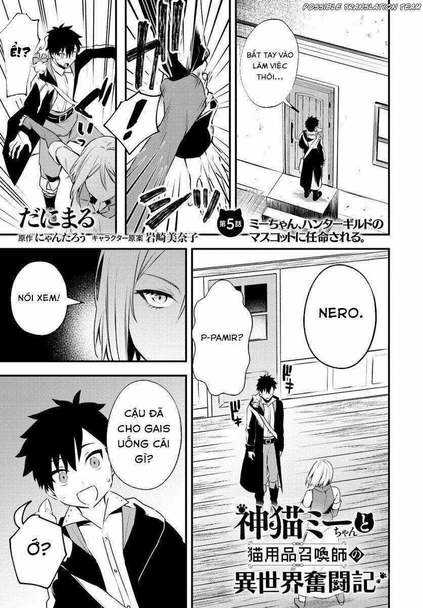 Cùng Mèo Cưng Chiến Khắp Dị Giới Chapter 5 trang 2