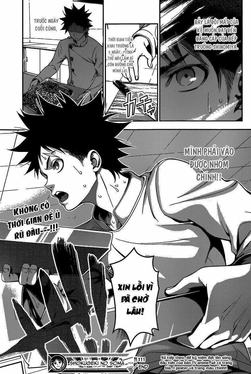 Cuộc Chiến Ẩm Thực Chapter 111 trang 20