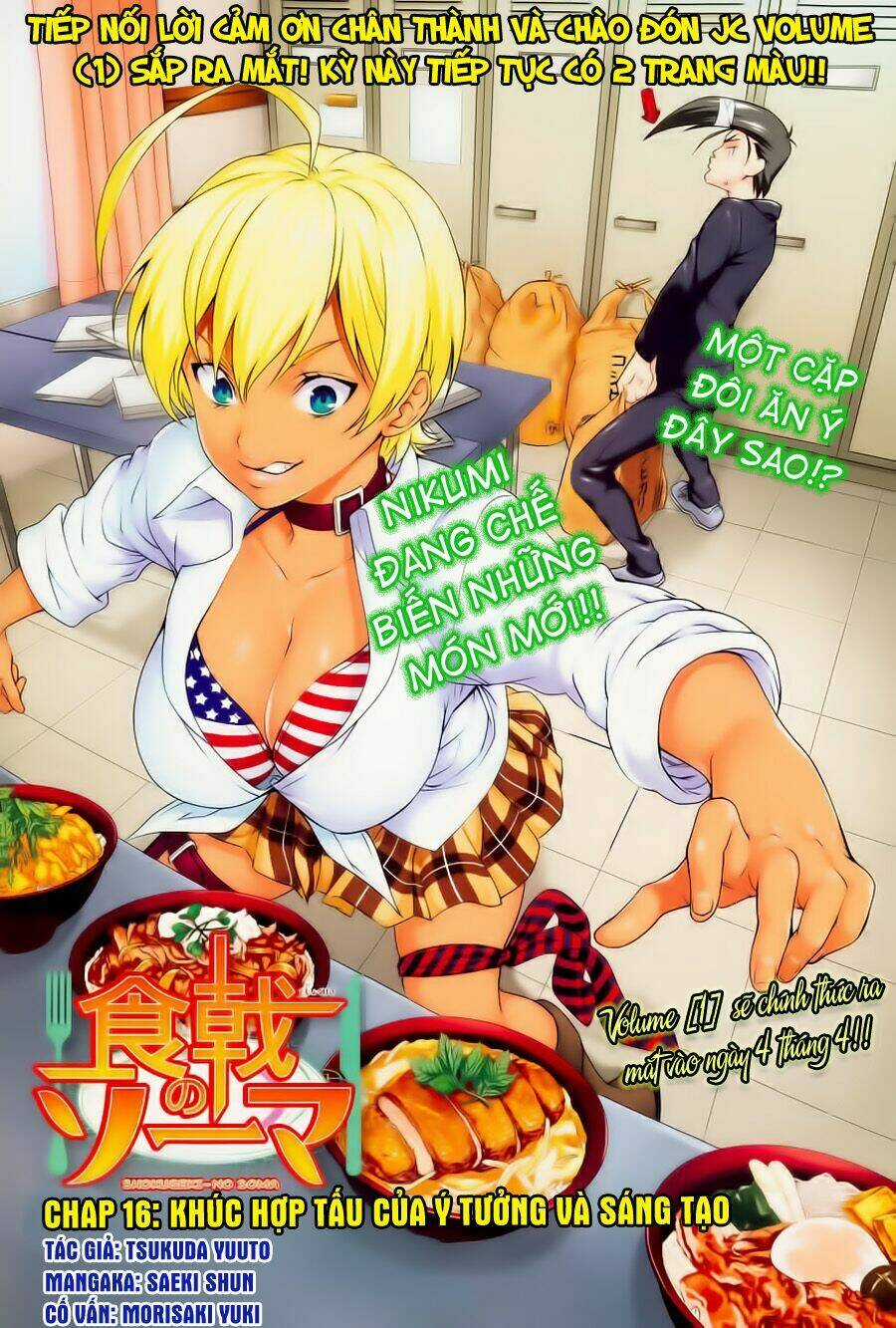 Cuộc Chiến Ẩm Thực Chapter 16 trang 0