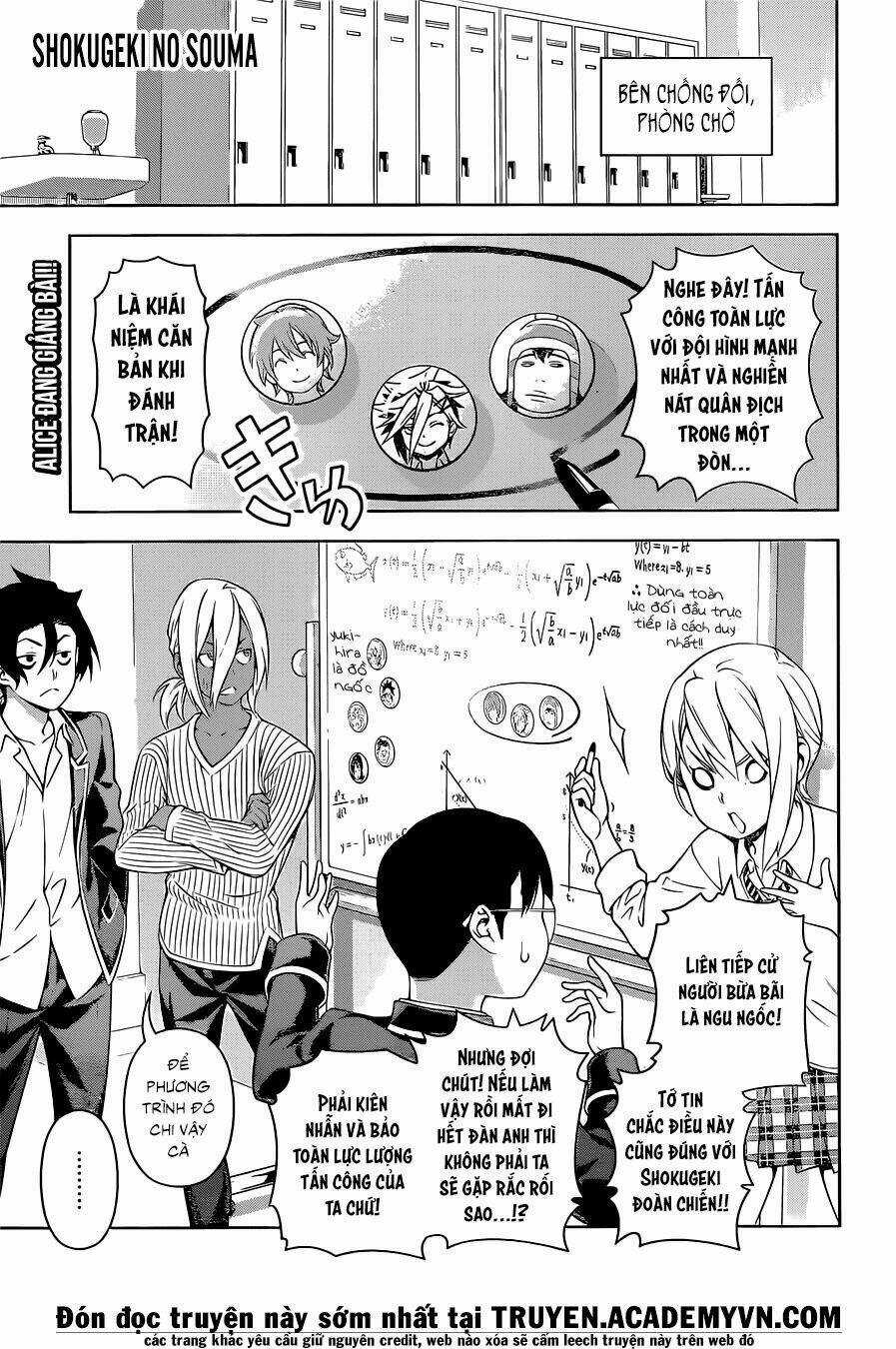 Cuộc Chiến Ẩm Thực Chapter 218 trang 1