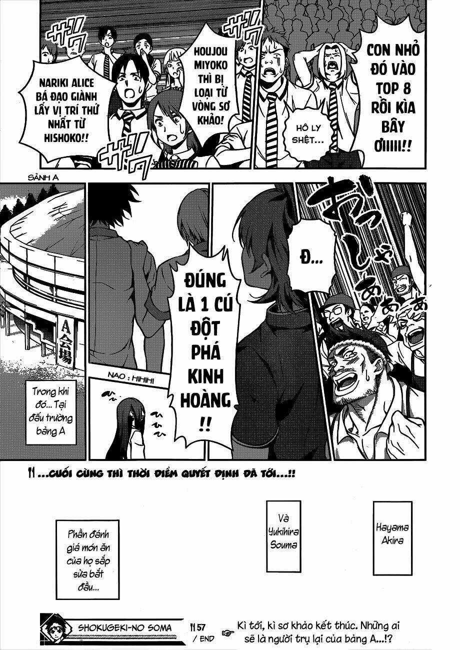 Cuộc Chiến Ẩm Thực Chapter 57 trang 22