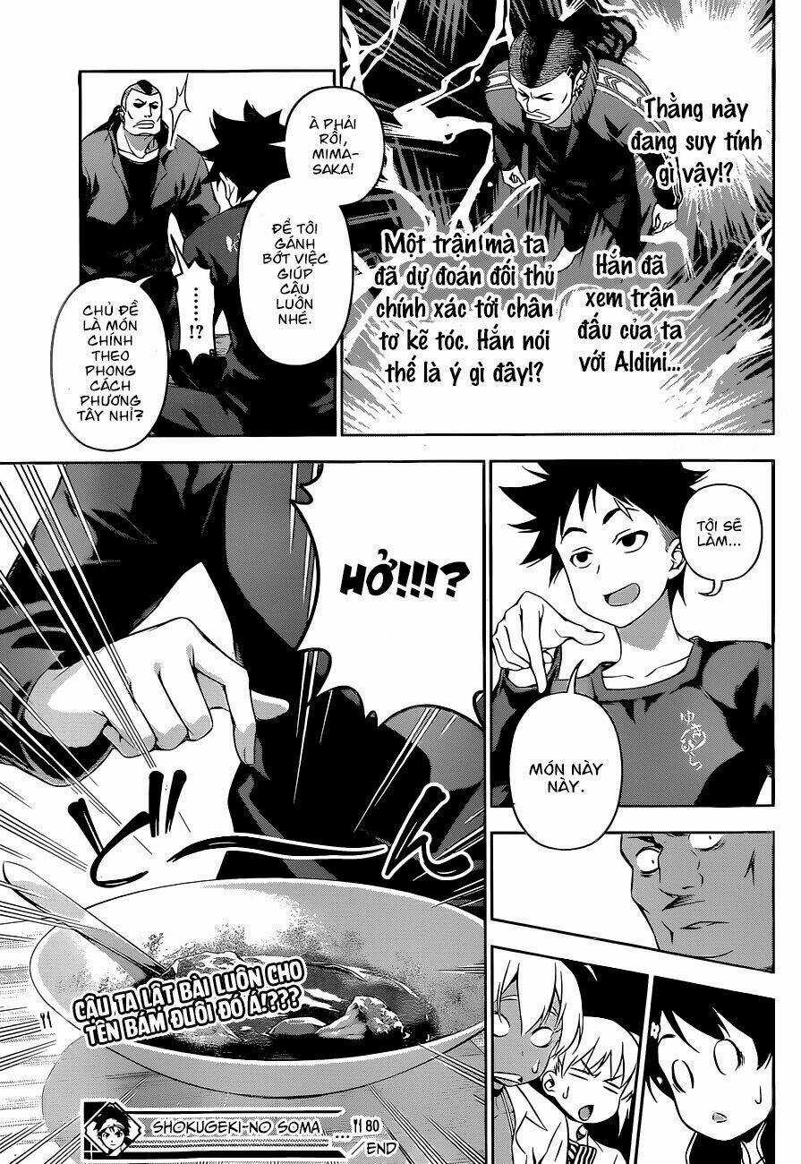 Cuộc Chiến Ẩm Thực Chapter 80 trang 19